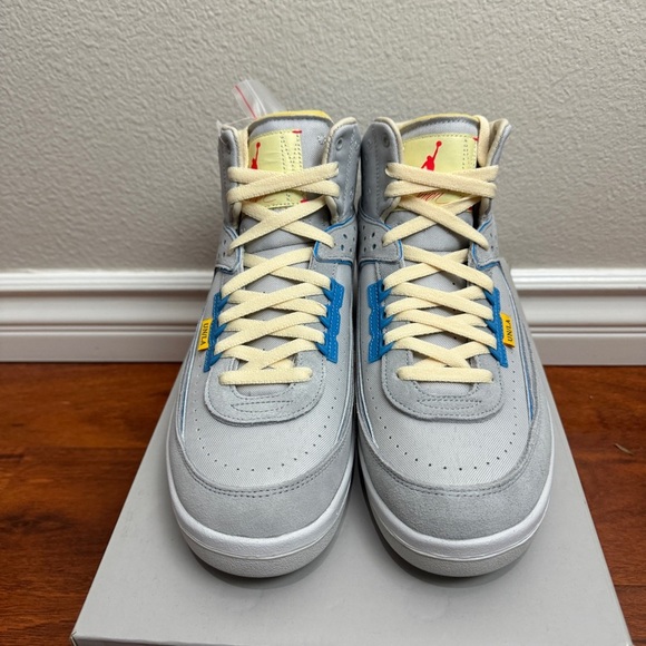 Jordan 2 Retro SP Union Grey Fog Size 10.5 - Picture 3 of 11
